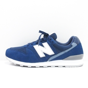 ニューバランス NEW BALANCE WL996BE2 スニーカー スエード メッシュ ネイビー 24cm ■ECS レディース