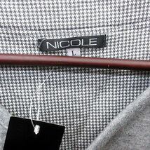 未使用品 NICOLE ベスト 前開き L グレー /RT メンズ_画像5