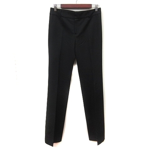  Untitled UNTITLED slacks pants wool 2 black black /YI lady's 