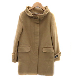  Katty KETTY Sherry cherie stand-up collar coat middle height plain wool .2 beige /YK4 lady's 