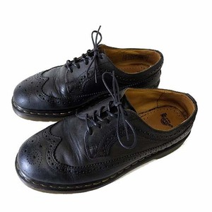 ドクターマーチン DR.MARTENS 10456 ウイングチップ メダリオン シューズ ブーツ 本革 レザー UK 8 黒 ブラック 27.0cm くつ 靴