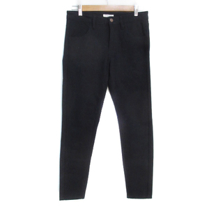  The shop tea ke-THE SHOP TK skinny pants long height reverse side nappy stretch material L navy blue navy /FF23 #MO men's 