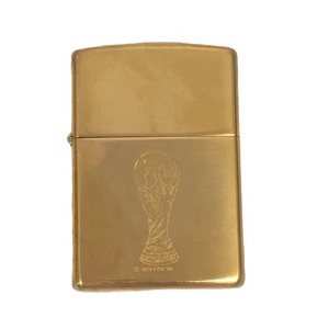 ジッポー ZIPPO 98年製 フランスワールドカップ トロフィー オイルライター 金 ゴールド メンズ