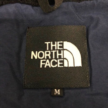 ザノースフェイス THE NORTH FACE ブルゾン ジャケット ナイロン 裏ボア ワンポイント ロゴ 刺繍 長袖 M 紺 ネイビー 黒 ブラック メンズ_画像3