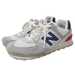 ニューバランス NEW BALANCE ML574UJD スニーカー スエード 26.5cm ニンバス クラウド グレー系 ■GY01 X メンズ