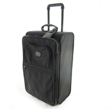 トゥミ TUMI キャリーケース スーツケース トランク ビジネスバッグ 旅行鞄 4輪 2243D3 ブラック 黒 鍵 ハンガー ケース ベルト付き USA製_画像1