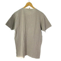 ナイジェルケーボン NIGEL CABOURN Tシャツ カットソー ヘンリーネック 半袖 無地 グレー 46 メンズ_画像2