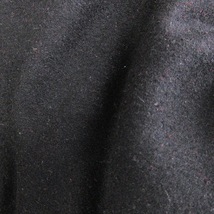 フォーサーティ fourthirty 21年製 スタジャン ブルゾン パンサー 刺繍 ラムレザースリーブ ウール混 黒 ブラック 2 L相当 メンズ_画像6