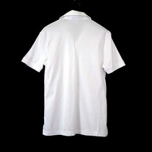 ジョセフオム JOSEPH HOMME ポロシャツ シャツ 半袖 キーネック S 46 白 ホワイト 国内正規品 メンズ_画像3