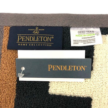 未使用品 ペンドルトン PENDLETON XB233-52908 バスタオル ブランケット コットン 総柄 ブラック ホワイト グレー ※TP メンズ レディース_画像3