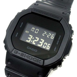 未使用品 カシオ ジーショック CASIO G-SHOCK ソリッドカラーズ デジタル ウォッチ 腕時計 DW-5600BB-1JF オールブラック 黒 メンズ