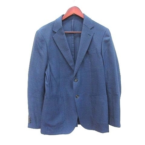  Takeo Kikuchi TAKEO KIKUCHI tailored jacket одиночный шерсть moheya.2 темно-синий темно-синий /CT #MO мужской 