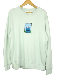 Ripndip リップンディップ Not Today Embroidered Crewneck スウェット トレーナー L ライトグリーン系 長袖 刺繍 メンズ