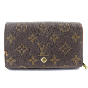 ルイヴィトン LOUIS VUITTON モノグラム ポルト モネ ビエトレゾール 財布 二つ折り 茶色 ブラウン M61730 /SR19 ■OH レディース