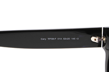 TOM FORD トムフォード Cary TF58-F キャリー ウェリントン型 サングラス 52□20 145 BLACK ブラック イタリア製 /● メンズ_画像4