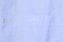 23SS Supreme シュプリーム SIZE:L Loose Fit S/S Oxford Shirt ルーズフィット オックスフォードシャツ Light Blue ライトブルー /● メン_画像3