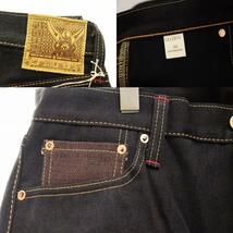 未使用品 サムライジーンズ SAMURAI JEANS 糊付き S511BTX W36 戦国甲冑 限定 モデル 17oz ヘヴィーオンス ブラック デニムパンツ ジーンズ_画像9