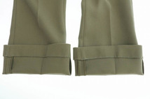 フィーニー PHEENY Kersey high waist semi flared slacks カルゼ ハイ ウェスト セミ フレア センタープレス スラックス パンツ PA21-PT0_画像8