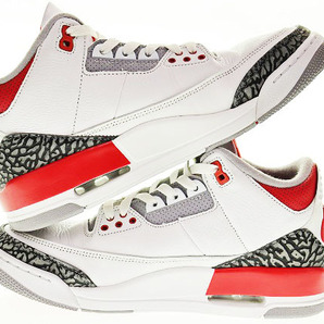 ナイキ NIKE AIR JORDAN 3 RETRO FIRE RED 27.5cm DN3707-160 エア ジョーダン レトロ ファイヤーレッド 【ブランド古着ベクトル】240213の画像3