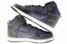 未使用品 ナイキ NIKE DUNK HI / F FRAGMENT 2021 28cm MIDNIGHT NAVY DJ0383-400 ダンク ハイ フラグメント デザイン ミッドナイト ネイビ_画像3