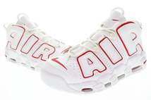 ナイキ NIKE AIR MORE UPTEMPO '96 WHITE 2021 25.5cm VARSITY RED 921948-102 エア モア アップテンポ 96 ホワイト バーシティ レッド 240_画像1