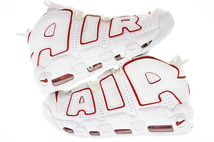 ナイキ NIKE AIR MORE UPTEMPO '96 WHITE 2021 25.5cm VARSITY RED 921948-102 エア モア アップテンポ 96 ホワイト バーシティ レッド 240_画像2