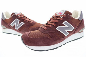 New Balance NEW BALANCE M670SBW 27,5см D CLASSICS UK Сделано в Великобритании СДЕЛАНО В АНГЛИИ Кроссовки [Бренд Подержанная Одежда Вектор] 240219