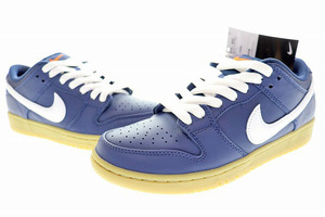 未使用品 ナイキ エスビー NIKE SB DUNK LOW PRO ISO NAVY GUM 2024 24.5cm FJ1674-400 ダンク ロー プロ ネイビー ガム 240219