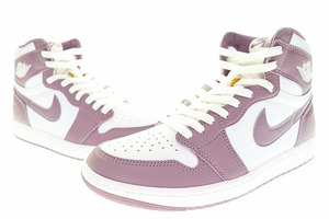 ナイキ NIKE AIR JORDAN 1 RETRO HIGH OG MAUVE 2023 27.5cm DZ5485-105 エア ジョーダン I レトロ ハイ モーブ 【ブランド古着ベクトル】2