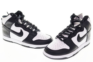 ナイキ NIKE DUNK HI RETRO CHAMPIONSHIP WHITE 2023 26.5cm PANDA DD1399-105 ダンク ハイ レトロ チャンピオンシップ ホワイト パンダ 24