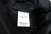 バックチャンネル BACK CHANNEL CORDURA NYLON HOODED JACKET コーデュラ ナイロン 中綿ジャケット L 黒 ブラック ブランド古着ベクトル 中_画像4