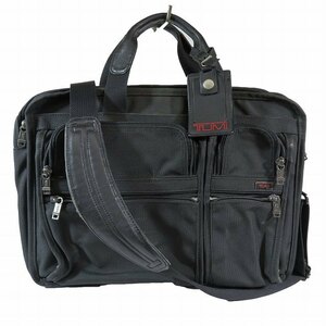 トゥミ TUMI エキスパンダブルオーガナイザービジネスバッグ バリスティックナイロン ブリーフケース 書類鞄 26041D4 黒 ブラック