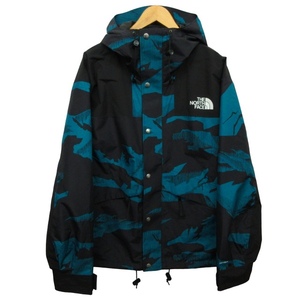 ザノースフェイス THE NORTH FACE Men’s Printed ’86 Retro Mountain Jacket マウンテンパーカー NF0A7WVF ジャケット 黒 ブラック L