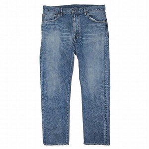 美品 20AW マインデニム MINEDENIM N.Slim Tapered STR 5pocket USD スリム テーパード デニム パンツ ジーンズ ジーパン USED加工 11