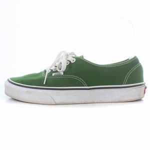 バンズ VANS OLD SKOOL スニーカー ローカット キャンバス US9 27cm 緑 グリーン 507698 /KU メンズ