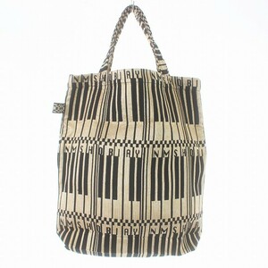 未使用品 ビンドゥー Bindu BOICE FROM BAYCREW'S Blues Lounge Jacuquard Tote Bag 別注カラー トートバッグ ジャガードバック 総柄