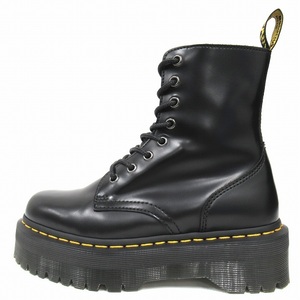 美品 ドクターマーチン DR.MARTENS JADON ジェイドン 8ホール ショート ブーツ シューズ レザー サイドジップ 厚底 サイズUK5 24cm