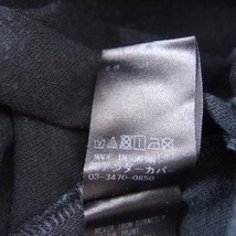 アンダーカバー UNDERCOVER Tシャツ カットソー 半袖 丸首 プリント コットン 2 ブラック 黒 /C レディース_画像7