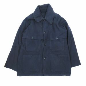 21AW コモリ COMOLI ナッピングウール マッキノウクルーザー ウールジャケット U03-04008 コート 黒 ブラック 2 メンズ