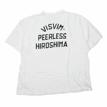 22AW ビズビム VISVIM 広島限定 HIROSHIMA JUMBO TEE s/s プリント Tシャツ カットソー トップス 半袖 コットン 白 ホワイト 4 メンズ_画像2