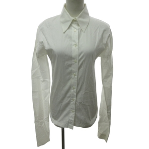  Gucci GUCCI dress shirt blouse Italy made long sleeve 38 approximately S size 0210 IBO47 lady's 