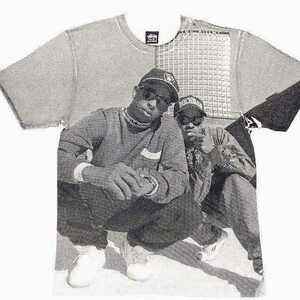 ステューシー STUSSY × Gang Starr Gang Starr Tee 23SS Tシャツ カットソー 半袖 プリント ホワイト M 0129 メンズ