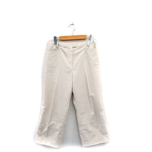  Munsingwear wear MUNSINGWEAR domestic regular goods cropped pants center Press simple 11 ivory white /KT15 lady's 