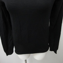 ダナキャランニューヨーク DKNY タートルネック ニット セーター 長袖 黒 ブラック Sサイズ 0217 レディース_画像5