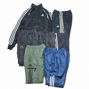 Adidas adidas sport wear windbreaker jersey jersey top and bottom pants 7 point set set sale size S