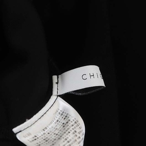 シニヨン CHIGNON フラップデザインジョガーパンツ イージー F 黒 ブラック 3736-515BT /HK ■OS レディースの画像3