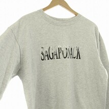 B&Y ユナイテッドアローズ BEAUTY&YOUTH ビューティー&ユース ロンT SAGAPONACK 長袖 Tシャツ L グレー_画像7