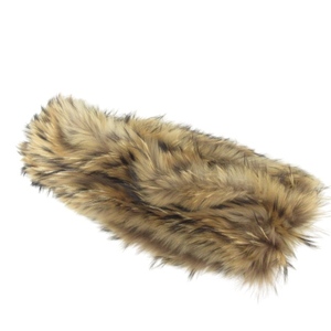  Stunning Lure STUNNING LURE beautiful goods raccoon fur snood neck warmer muffler fur tea Brown F size 0215 IBO47