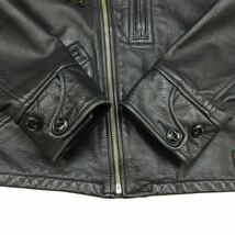 14AW ネイバーフッド NEIGHBORHOOD SRJ/CL-JKT カウレザー ダブル ライダース ジャケット バイカー 牛革 ブルゾン 142SSNH-JKM01_画像4