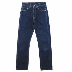 90s Vintage ヴィンテージ リーバイス Levi's USA製 米国製 6501-0135 デニム パンツ ストレート ジーンズ W27 L32 インディゴ◎ME2